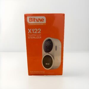 Bitvae X122 Toothbrush Sterilizer with Digital Screen Two Toothbrushes Uv Tech